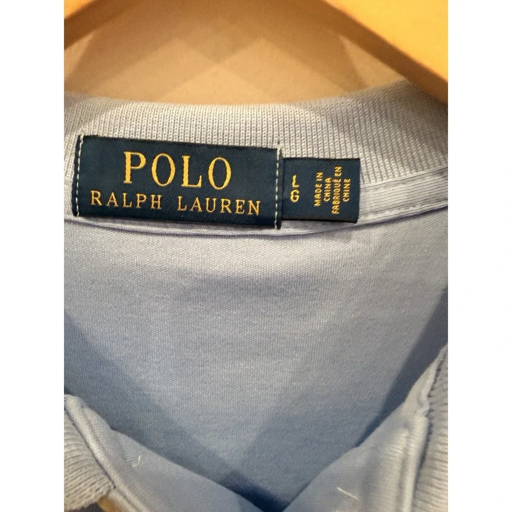 Polo‎ Ralph Lauren Men's Large Blue Polo Shirt Short Sleeve NWOT